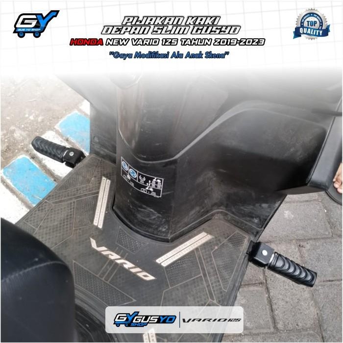 Pijakan kaki depan / Footstep depan Vario 150 125 new 2018-2022 plat Original