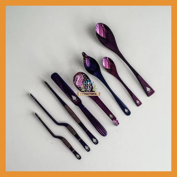 AKSARA PLATING SET PURPLE / 8 ITEM TOOLS / PLATING TOOLS