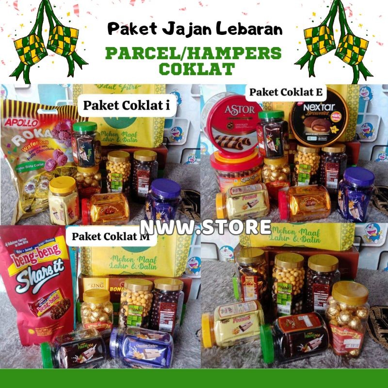 

PARCEL LEBARAN HAMPERS IDUL FITRI PAKET JAJANAN MURAH