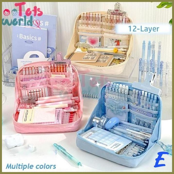 

| BP | TEMPAT PENSIL ALAT TULIS CREATIVE OXFORD MULTIFUNGSI TAS PERLENGKAPAN KANTOR DAN ANAK SEKOLAH KOTAK PENSIL PERLENGKAPAN KANTOR STATIONARY BAG