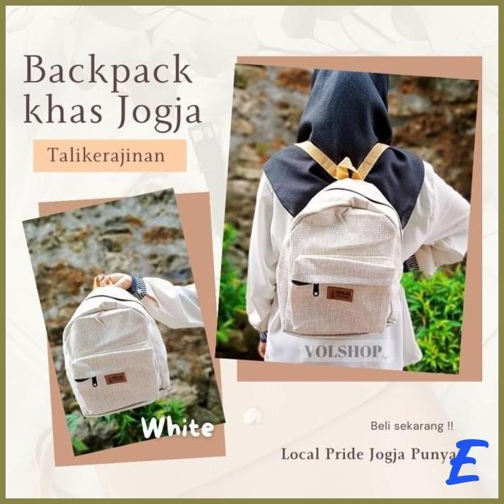 | BP | TAS RANSEL WANITA ANAK SEKOLAH MURAH TAS JOGJA LOCAL PRIDE MALIOBORO