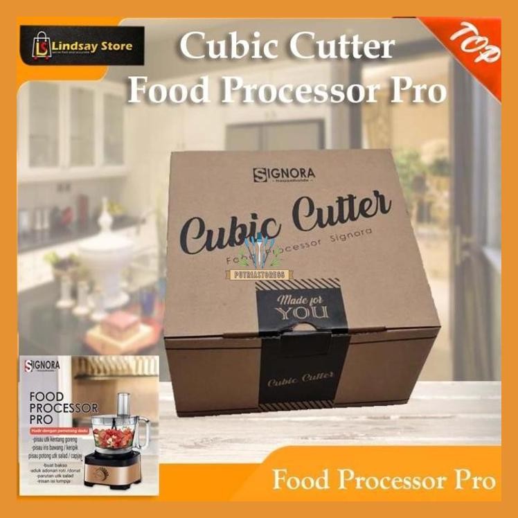 CUBIC CUTTER SIGNORA FOOD PROCESSOR PRO