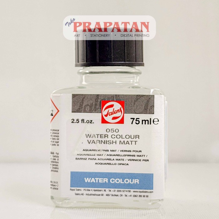 

TERBARU Talens Watercolor Varnish Matt 75ml 050 Vernis Cat Air