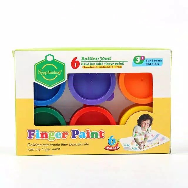 

TERBARU Mainan Anak Cat Lukis Washable Finger Paint