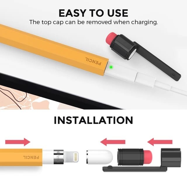 

Soft Case For Apple Pencil Gen 1 2 Premium Silicone Sleeve