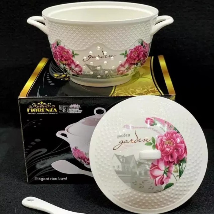 Tempat Nasi Fiorenza Keramik/ Murah Tempat Nasi