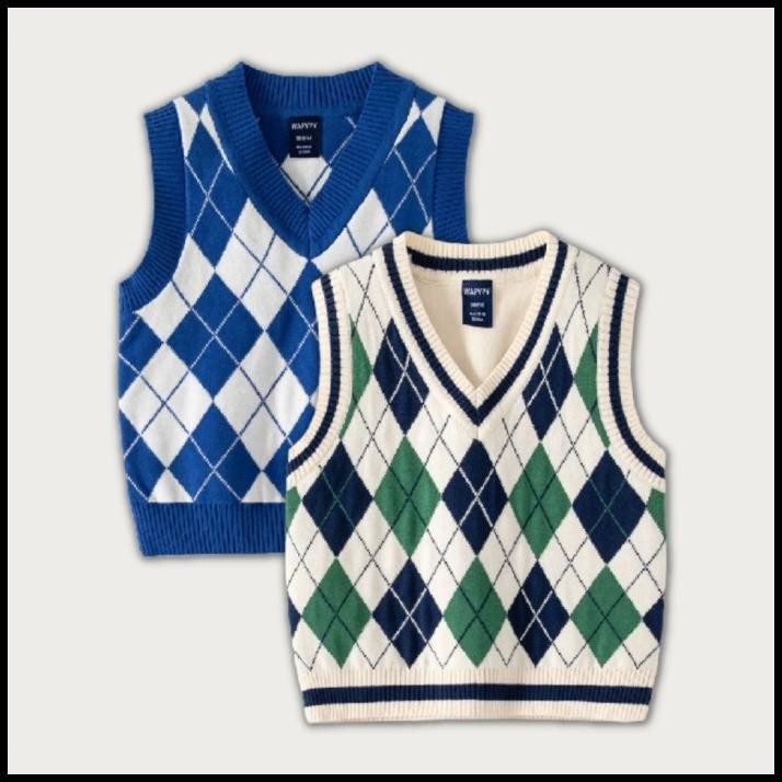 terbaru [383184] - atasan sweater kutung rompi rajut import anak laki-laki best seller