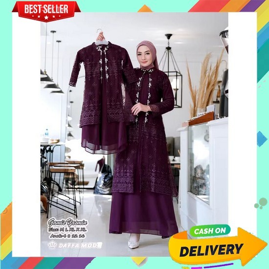 Gamis Ibu Dan Anak Murah Gmis Kapel Ibuu Amk Perempuan Kekinian Baju Gamis Anak Ibu Dress Couple Mom