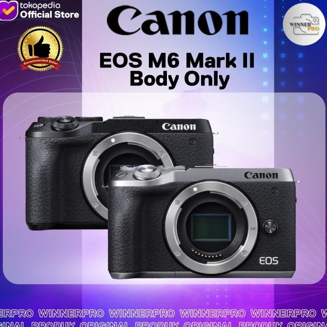 Canon Eos M6 Mark Ii Bo Body Only / Canon Eos M6 Mark Ii Bo Body Only