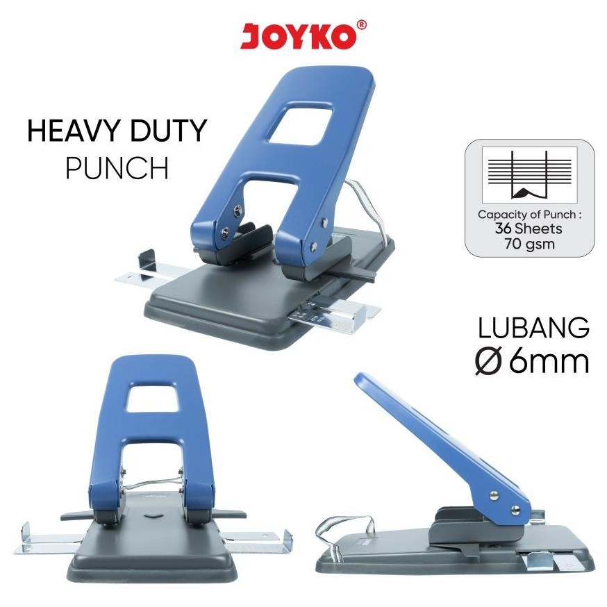 

Joyko P95 Heavy Duty Punch 2 Holes Pembolong Kertas 2 Lubang