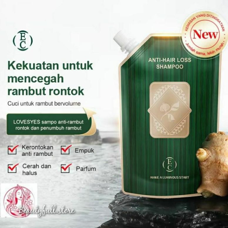 EC ANTI HAIR LOSS SHAMPOO PERAWATAN RAMBUT RONTOK