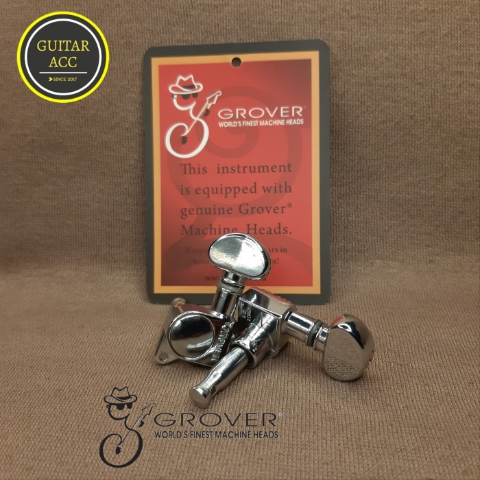 Tuner Grover 205 Mini Rotomatic Inline Reverse Dryer Gitar