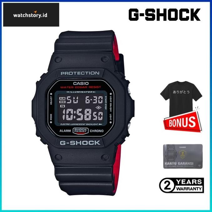Jam Tangan Digital G-Shock Original Dw-5600Hr-1Dr