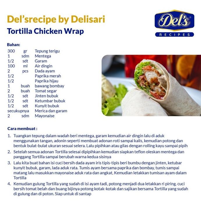 

BARANG TERLARIS Wheat Tortilla Frozen Premium / Kulit Tortilla / Tortilla Wrap / Kulit Kebab / Salad Wrap - 12 Inch / 30 cm - 10 Lembar