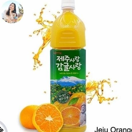 

SALE! LOTTE JEJU ORANGE JUICE 1.5 LT / MINUMAN SARI BUAH JERUK
