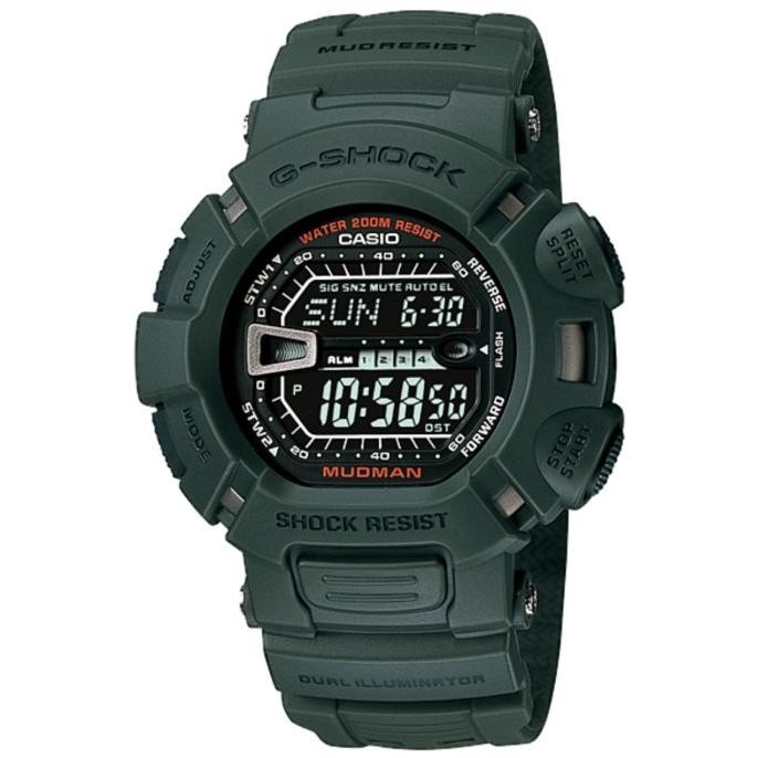 Casio G-Shock G-9000-3 Mudman / Gshock G9000 Original & Bergaransi