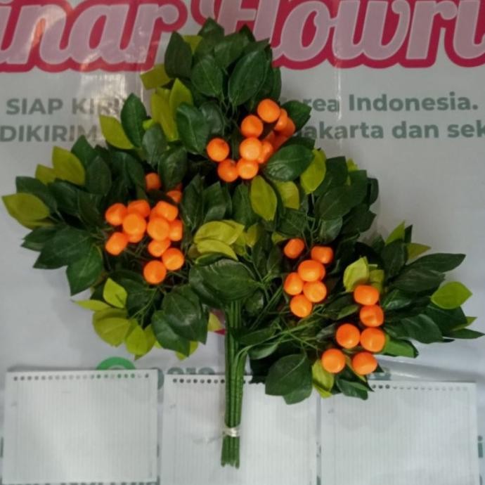 

SALE! DAUN JERUK BUAH ARTIFICIAL HIAS PLASTIK / DAUN DEKORASI HIASAN RUMAH M