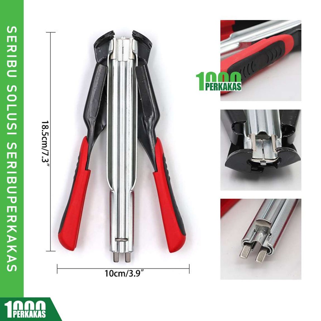 1P Hog Tang Ring / Pengikat Kandang M-Ring Paku Tipe C / Staples Plier