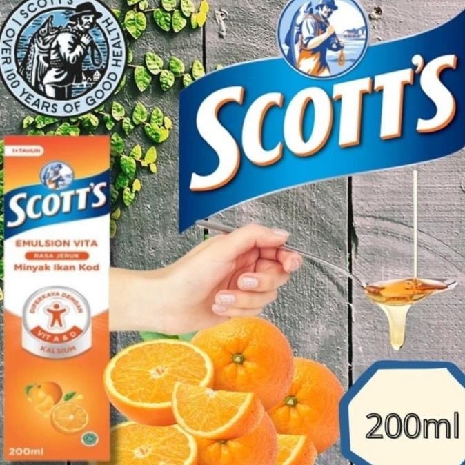 

SALE! SCOTTS EMULSION 200ML JERUK 200ML