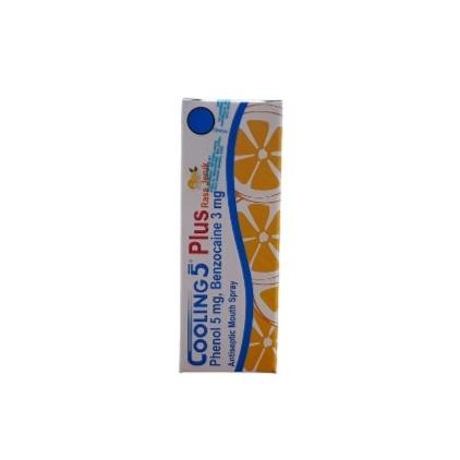 

SALE! COOLING 5 PLUS RASA JERUK 15 ML ANTISEPTIC MOUTH SPRAY