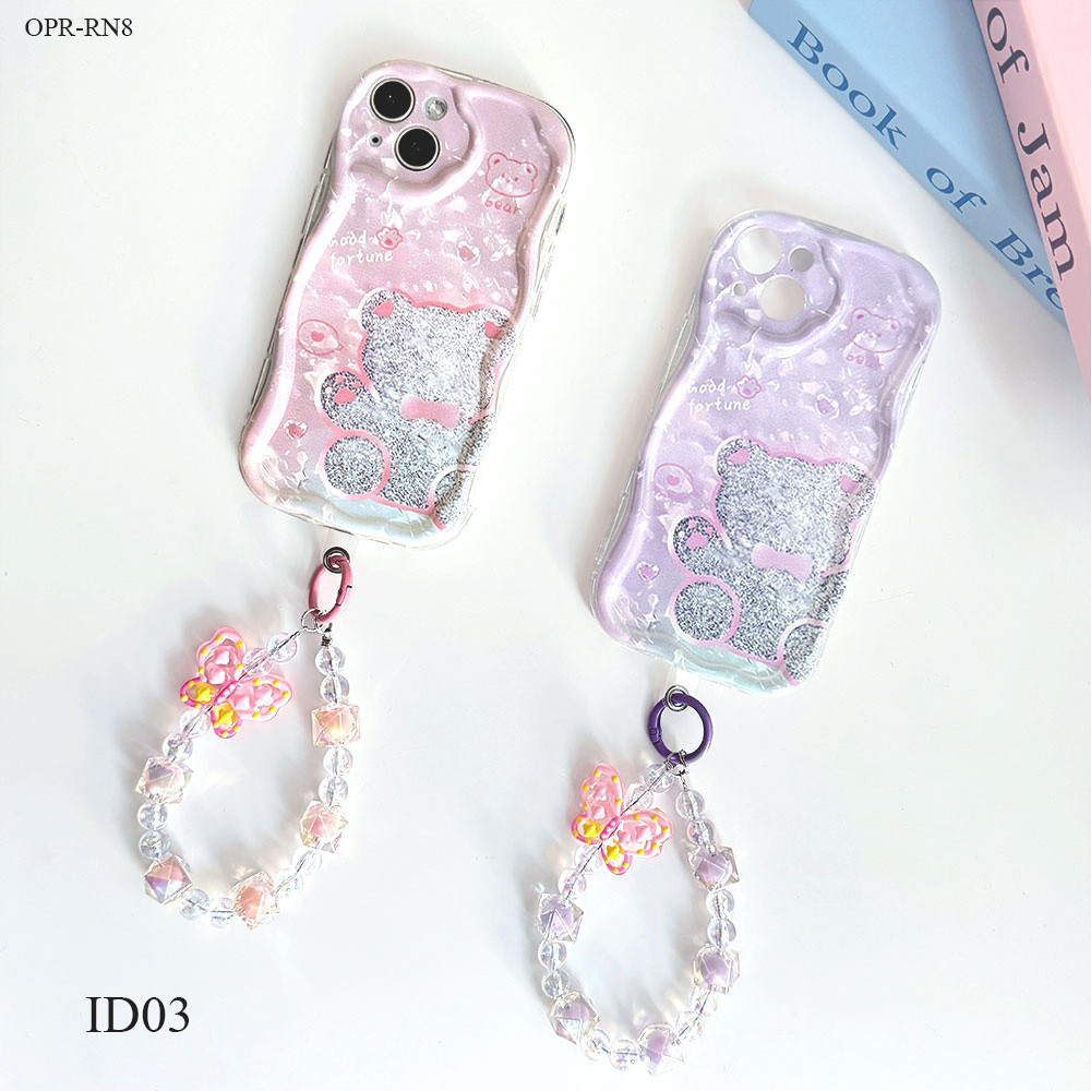 Casing Hp Untuk OPPO Reno 14F 13F 11 11F 10 8 8T 7 7Z 8Z 6 5 5F 4 4F R15 R17 Pro 4G 5G Tali Cassing 