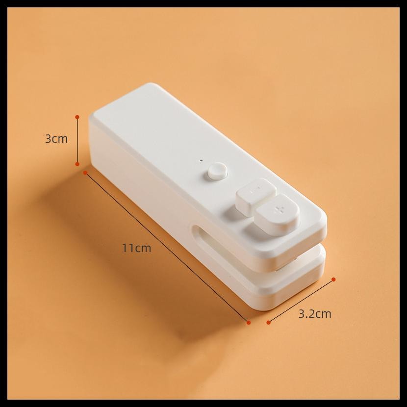 Promo Hayylife Hand Sealer Alat Press Mini Perekat Plastik Makanan Portable Rechargable Hl-Aba854 Be