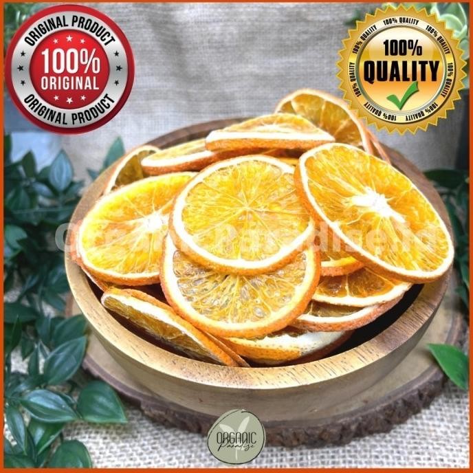 

SALE! DRIED ORANGE NAVEL SLICE / JERUK NAVEL KERING IRIS FRESH 250 GRAM