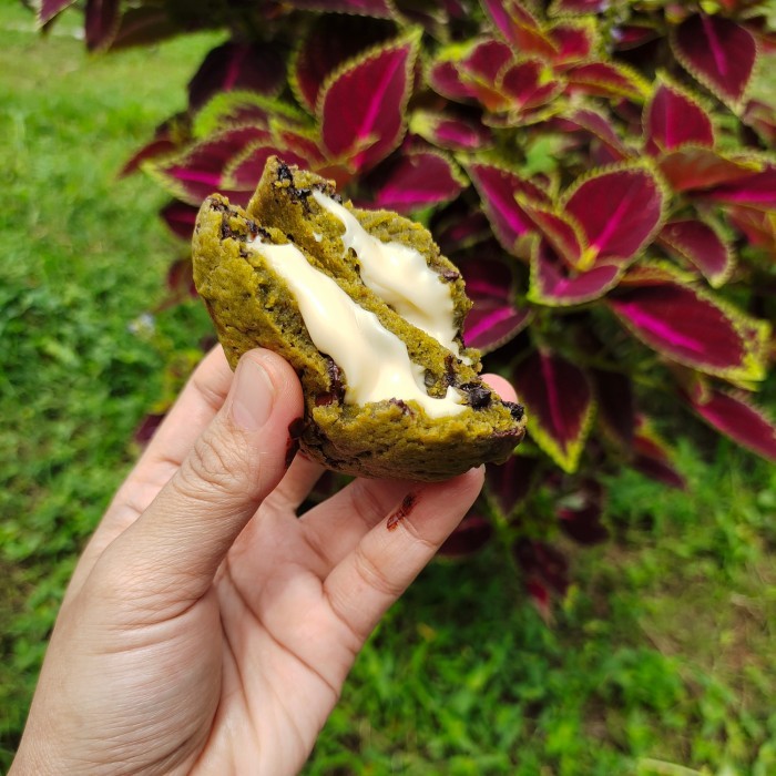 

keto soft chewy cookies matcha