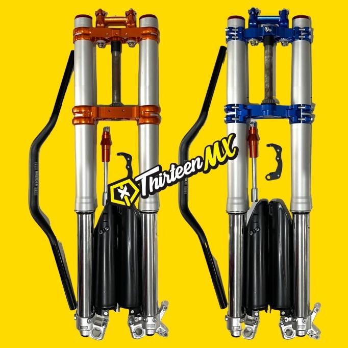 Usd Mgv Real Jump Triple Clamp Model Ktm Ht Pnp Klx Crf 150 Dtracker Original Dan Terlaris