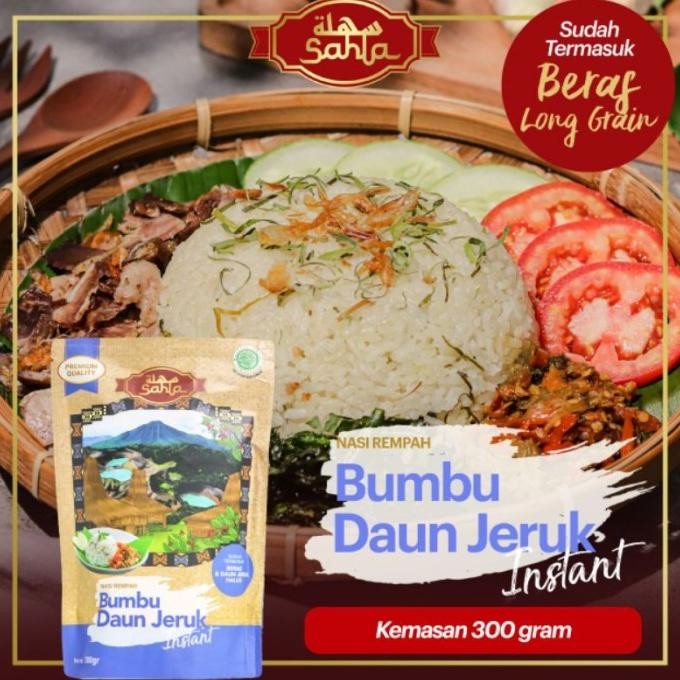 

SALE! SAHLA NASI REMPAH NUSANTARA BUMBU DAUN JERUK INSTANT