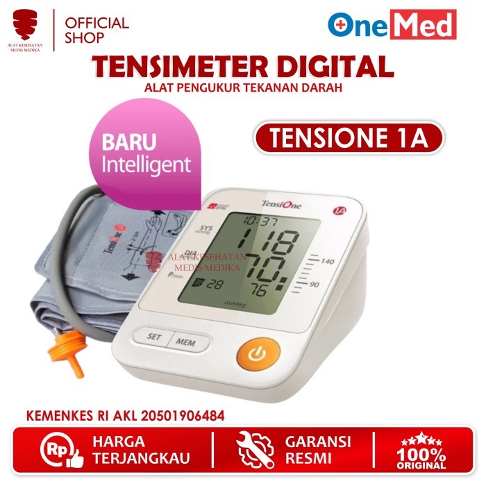 Tensimeter Digital Tanpa Suara Alat Ukur Tes Tekanan Darah Tensi Meter