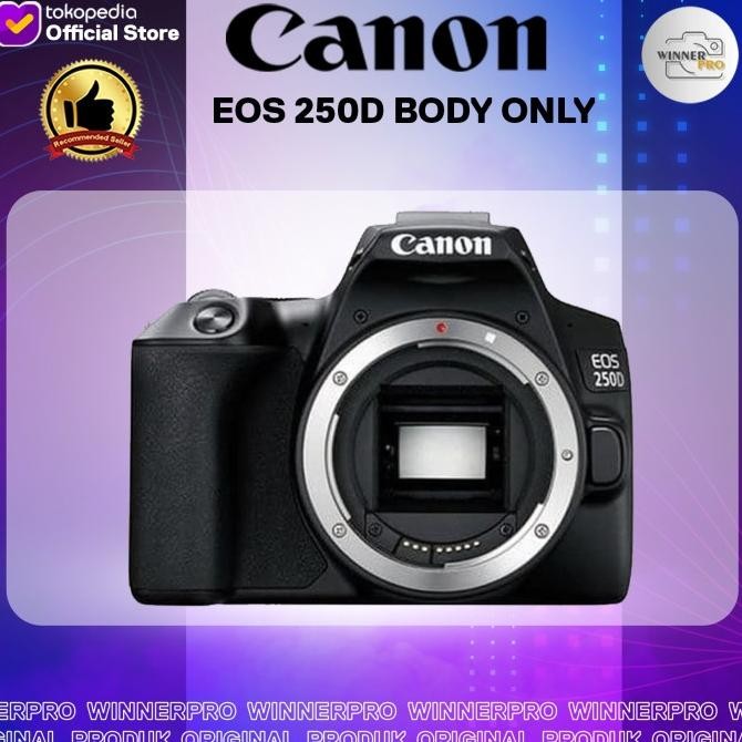 Canon Eos 250D Body Only - Kamera Canon 250D