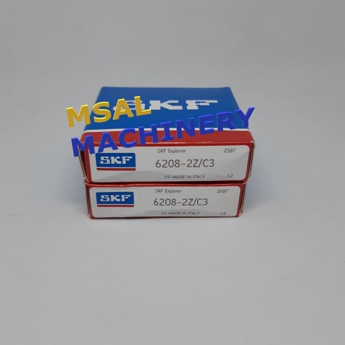 READY BEARING 6208 ZZ / 6208ZZ / 6208 2Z SKF C3