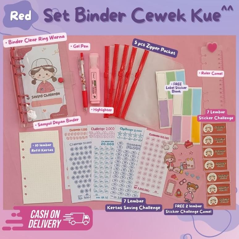 

DESPO SET BINDER MENABUNG - CEWEK KUE A6
