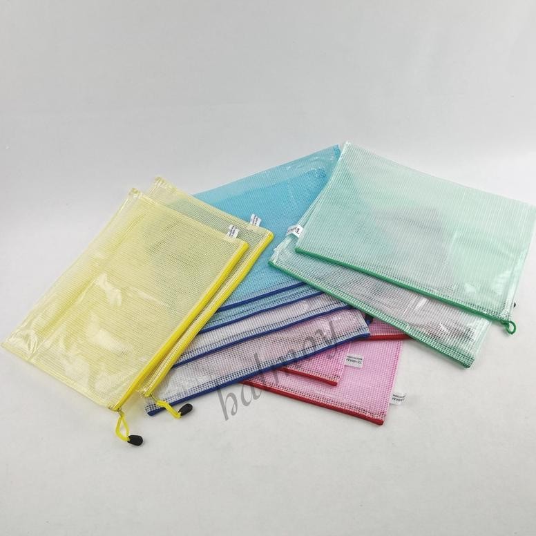 

DESPO MAP ZIPPER RESLETING BUKU / DOKUMEN JARING B4 29 X 40 CM ( 12 PCS )