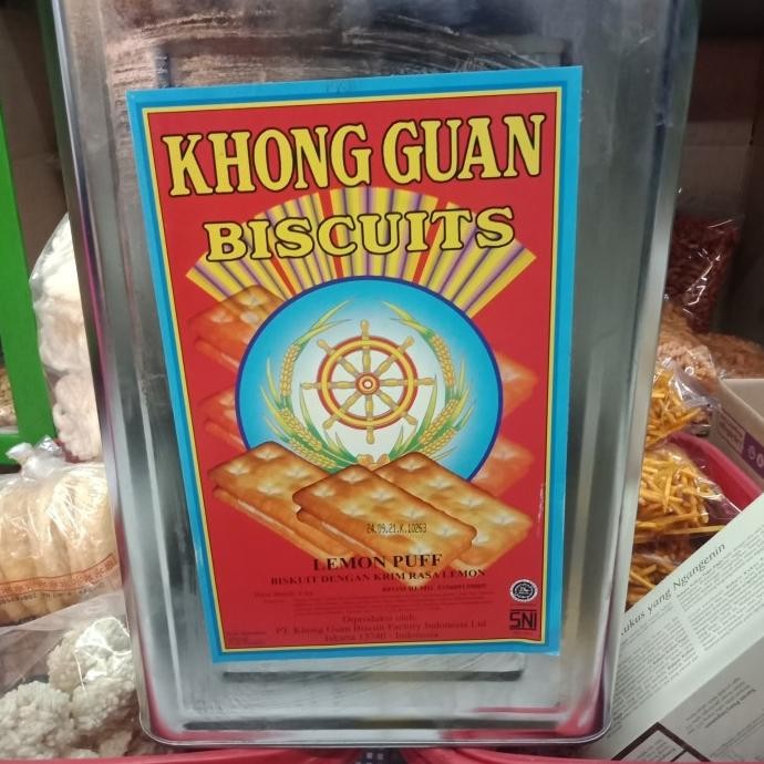 

Ele Biskuit/Biscuits Lemon Puff Terlaris Terenak 6. Gr Kiloan