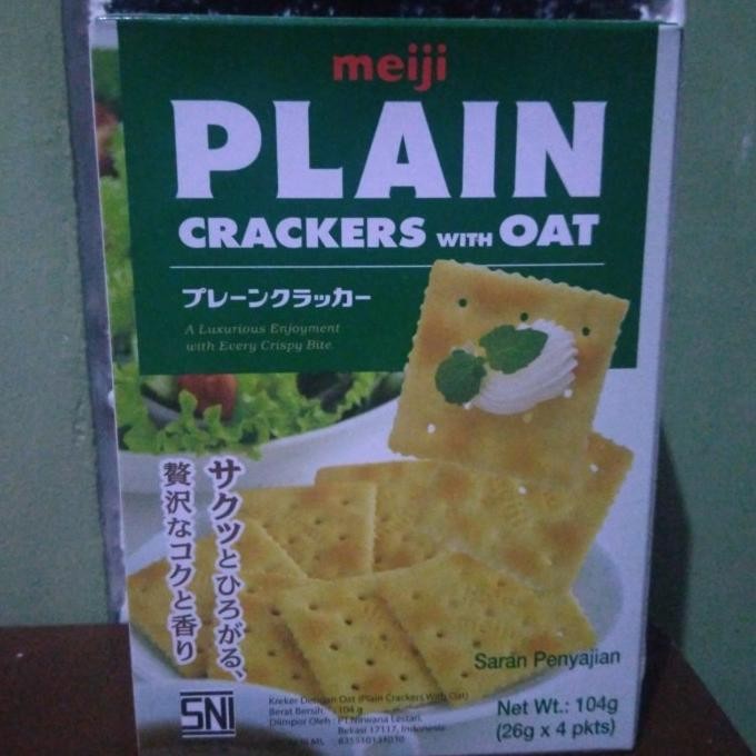 

stav bikuit meiji plain crackers cracker kreker 104gr