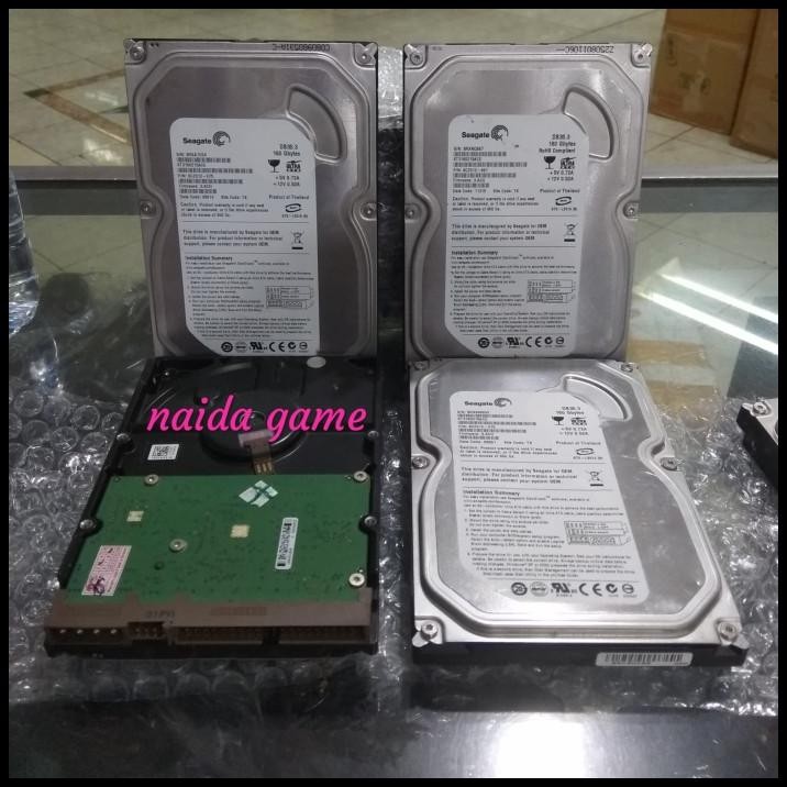 Hdd/Hardisk Internal Ps2 160Gb Seagate Slim / Hdd Na 160Gb + Game