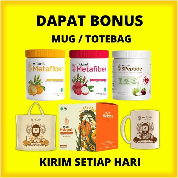 

MGANIK METAFIBER MULTIGRAIN PENURUN GULA DARAH KENCING MANIS ORIGINAL