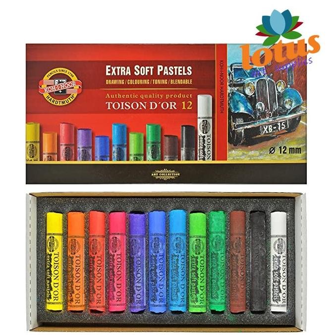 

Koh I Noor Toison D'or Extra Soft Pastel 12