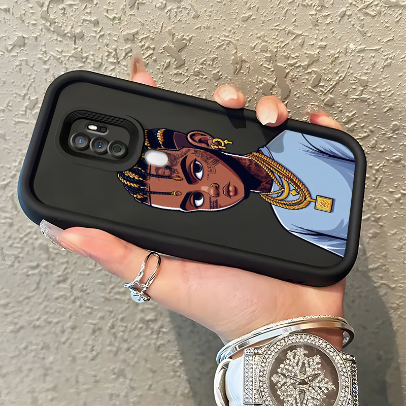 Casing Hp Untuk OPPO A5 2020 OPPO A9 2020 Case Casing kotor kepang pria pola Kasing HP Kesing Siliko
