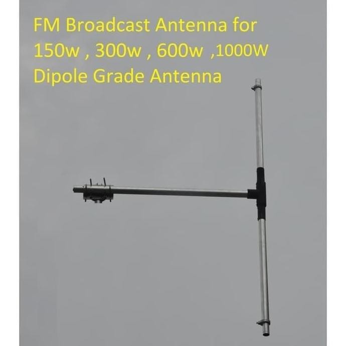 Antena Pemancar FM 87.5-108 Mhz Max 500 Watt Dipole