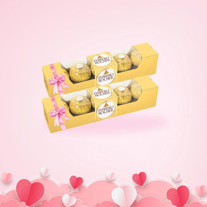 

Special Valentine Ferrero Rocher Premium Chocolate Isi 2x5pcs AS99