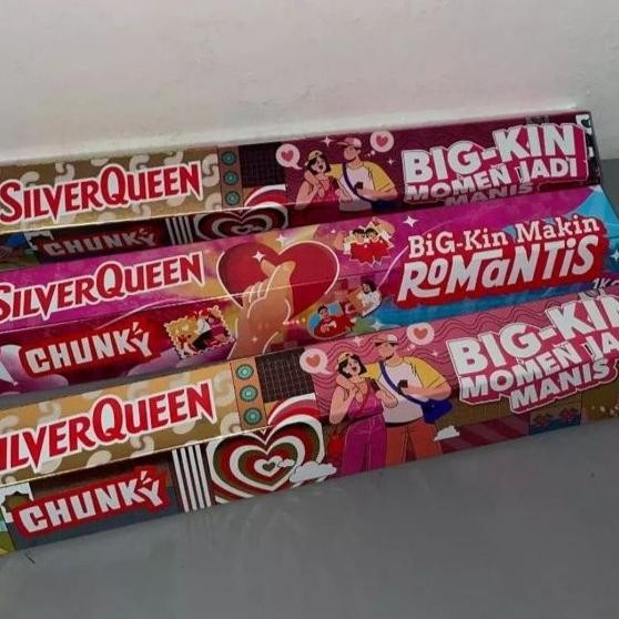 

coklat silverqueen chunky bar 1kg valentine AS99