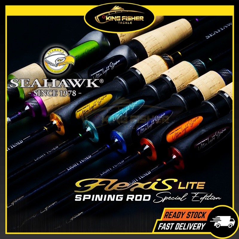 KFT SEAHAWK Flexis Lite SE Casting Rod Joran Pancing Ultra Ringan Joran Pancing Ultralight Batang Pa