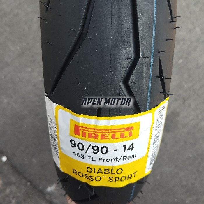Ban Motor Ring 14 Pirelli Diablo Rosso Sport Ban Motor Matic Tubeless