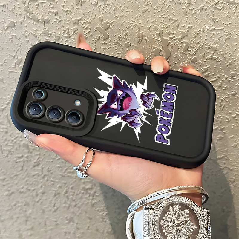 Casing Hp Untuk OPPO Reno 5 OPPO Reno 5K Case Casing HP pola Monster ungu Softcase Silikon Kesing Ka