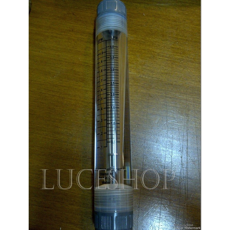 TERBARU Flowmeter / Rotameter untuk air (water) model Inline