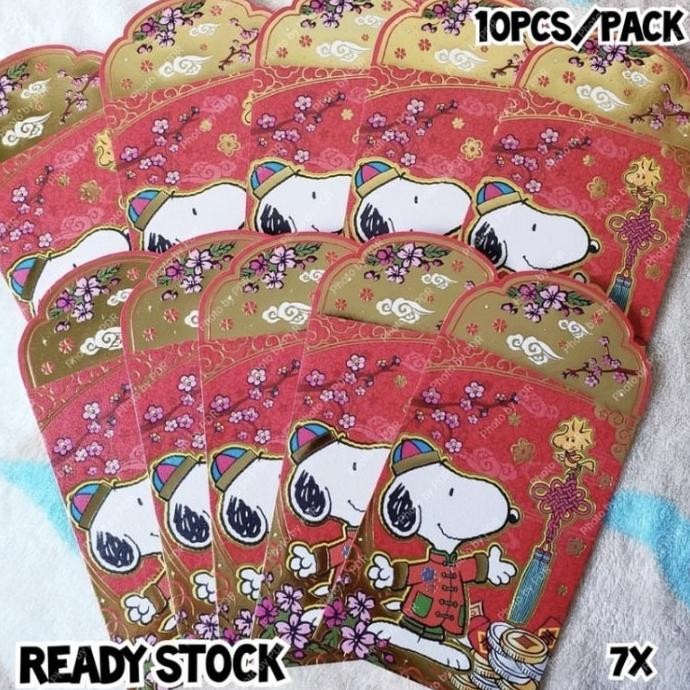 

Amplop Ampao Angpao Peanuts Original Isi 10 Snoopy Celebrate