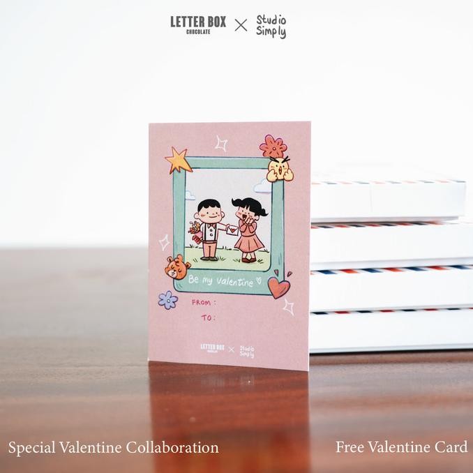 

Coklat Valentine Mix Varian isi 4 - Letter Box - Valentine Edition ES77